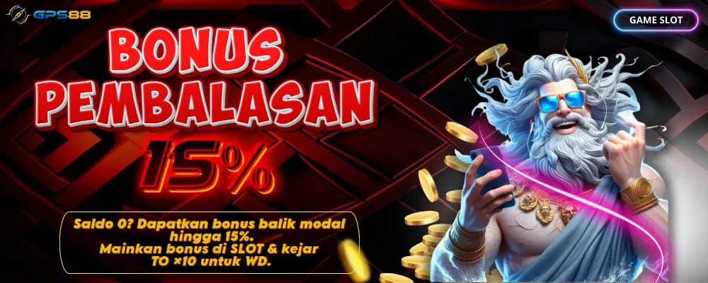 BONUS PEMBALASAN 15%
